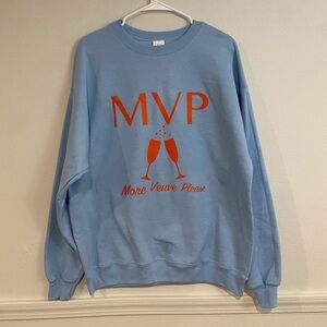 Oversized‎ MVP More Veuve Please Crew Neck Size Large